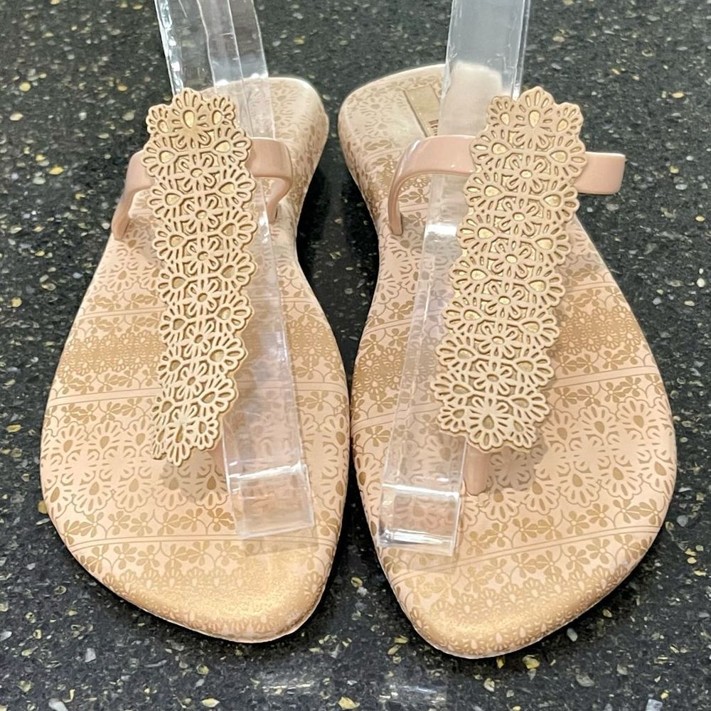 Melissa Sandals with Rubber Accent. Size 7.